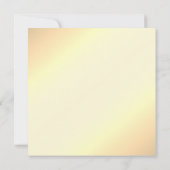 Blumenzwiebeleinladung Einladung (Rückseite)