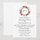 Blumenzwiebeleinladung Elegante Landschaft Einladu Einladung (Vorne/Hinten)