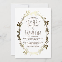 Blumenzwiebelhochzeit Einladung