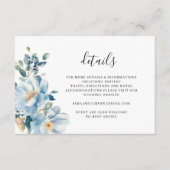 Blumenzwiebelkarte Begleitkarte (Vorderseite)