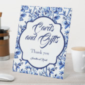 Blumenzwiebelkarten und -geschenke sockelschild (In Situ)