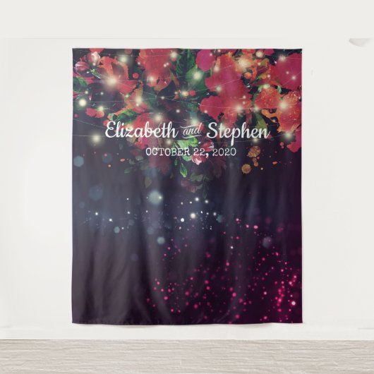 Blumenzwiebelleuchten für das Hochzeitssaal im Hin Wandteppich (Vorderseite)