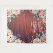 Blumenzwiebelleuchten für das Hochzeitssaal im Hin Wandteppich (Vorderseite (Horizontal))