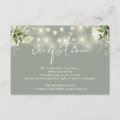 Blumenzwiebelleuchter Begleitkarte (Vorderseite)