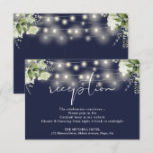 Blumenzwiebelleuchter Begleitkarte (Vorne/Hinten)