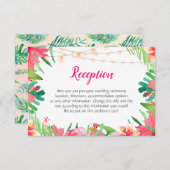 Blumenzwiebellichter Begleitkarte (Vorne/Hinten)