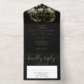 Blumenzwiebeln All-in-One-Einladung (Innenseite)