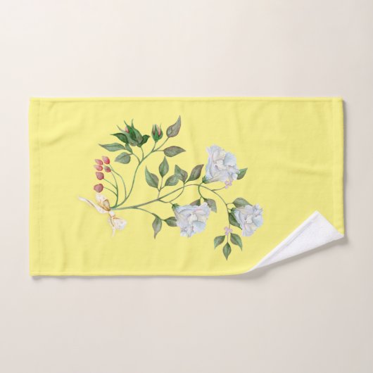 Blumenzwiebeln Badhandtuch Set (Handtuch)