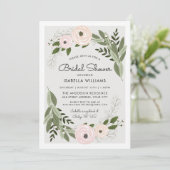 Blumenzwiebeln - Brautparty Einladung (Stehend Vorderseite)