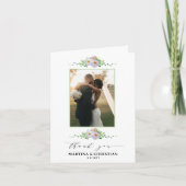 Blumenzwiebeln Dankeskarte (Vorderseite)