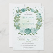 Blumenzwiebeln Einladung (Vorderseite)