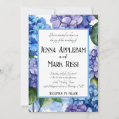 Blumenzwiebeln Einladung (Vorderseite)