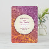 Blumenzwiebeln Einladung (Stehend Vorderseite)