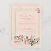 Blumenzwiebeln Einladung (Vorne/Hinten)