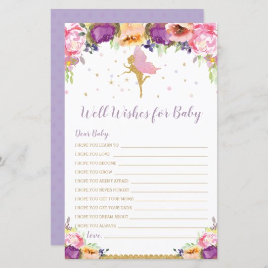 Blumenzwiebeln für Babydusche (Vorne/Hinten)