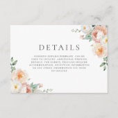 Blumenzwiebeln im botanischen Garten Begleitkarte (Vorderseite)