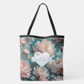 Blumenzwiebeln Mehrdruckbrücke als Tote Tag Tasche (Rückseite)