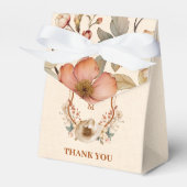 Blumenzwiebeln mit Wappen Monogram Geschenkschachtel (Vorderseite)