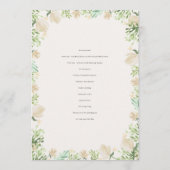 Blumenzwiebeln mit Wappen Programm (Rückseite)