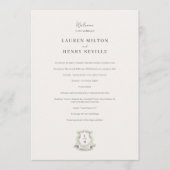 Blumenzwiebeln mit Wappen Programm (Vorderseite)