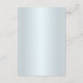 Blumenzwiebeln und Schmetterlingssehen Begleitkarte (Rückseite)