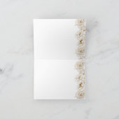 Blumenzwiebeln Weißer Golden Traumstrecke Airolo - Dankeskarte (Innenseite)