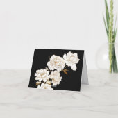 Blumenzwiebeln Weißer Golden Traumstrecke Airolo - Dankeskarte (Rückseite)