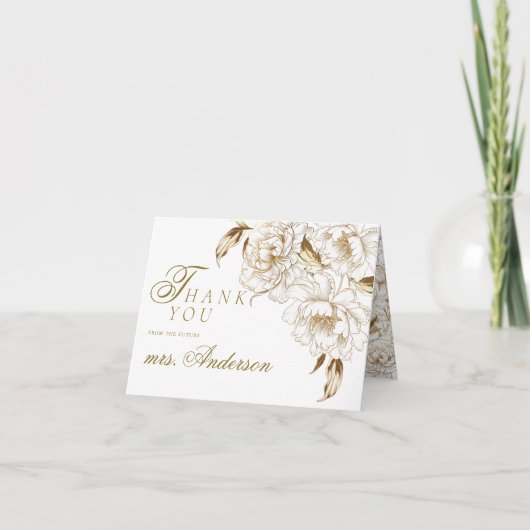 Blumenzwiebeln Weißer Golden Traumstrecke Airolo - Dankeskarte (Vorderseite)