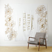 Blumenzwiebeln Weißer Golden Traumstrecke Airolo - Wandteppich (Beispiel (Horizontal))