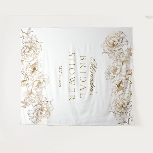 Blumenzwiebeln Weißer Golden Traumstrecke Airolo - Wandteppich (Vorderseite (Horizontal))