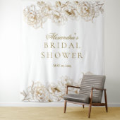 Blumenzwiebeln Weißer Golden Traumstrecke Airolo - Wandteppich (Beispiel)