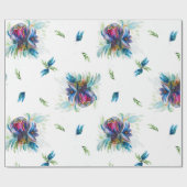 Blumenzwiebelpapier Geschenkpapier (Flach)