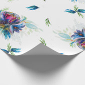 Blumenzwiebelpapier Geschenkpapier (Ecke)