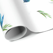 Blumenzwiebelpapier Geschenkpapier (Rolleneckpunkt)