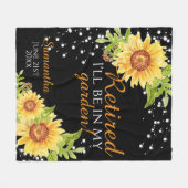 Blumenzwiebelpreis schwarz fleecedecke (Vorderseite (Horizontal))