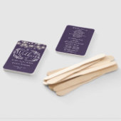 Blumenzwiebelprogramm für lila String-Lights Fächer (Non-assembled)