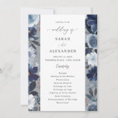 Blumenzwiebelprogramm - Grau 2 Einladung (Vorderseite)