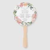 Blumenzwiebelprogramm im Sommer Fächer (Rückseite)