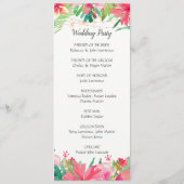 Blumenzwiebelprogramm Programm (Rückseite)