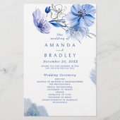 Blumenzwiebelprogramme für Dusty Blue & Gold Glitz (Vorderseite)