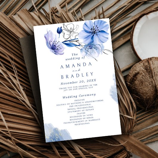 Blumenzwiebelprogramme für Dusty Blue & Gold Glitz