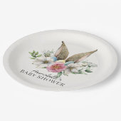 Blumenzwiebelspulspulenspulpplatte Pappteller (Schrägansicht)