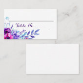 Blumenzwiebeltisch Nr. Platzkarte (Vorne/Hinten)