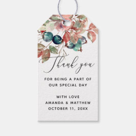 Blumenzwiebelwald Vielen Dank Geschenkanhänger