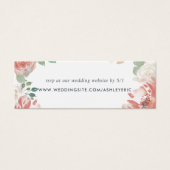 Blumenzwiebelwebsite RSVP Cards (Vorderseite)