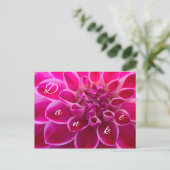 Blumig-Dankeset mit 1001 Ō Postkarte (Stehend Vorderseite)