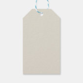 Blumig Geschenkanhänger (Rückseite)