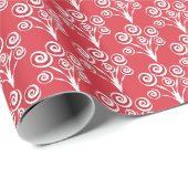 Blumig  geschenkpapier (Rolleneckpunkt)
