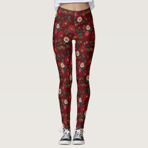 Blumig Inspirierte Ehefrau Valentinstag Frauen Gym Leggings