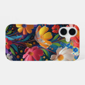 Blumig iPhone 16 Hülle (Rückseite (Horizontal))